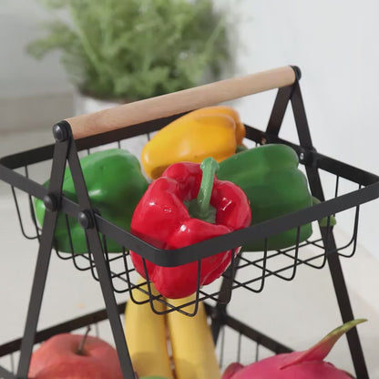 Fruit Basket - Portable Countertop Organizer for Fruits & Vegetables