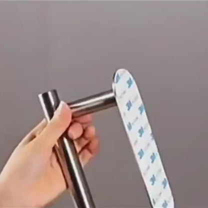 Kitchen Punch-Free  Stainless STEEL Wall Mounted Paper Towel Roll Holder