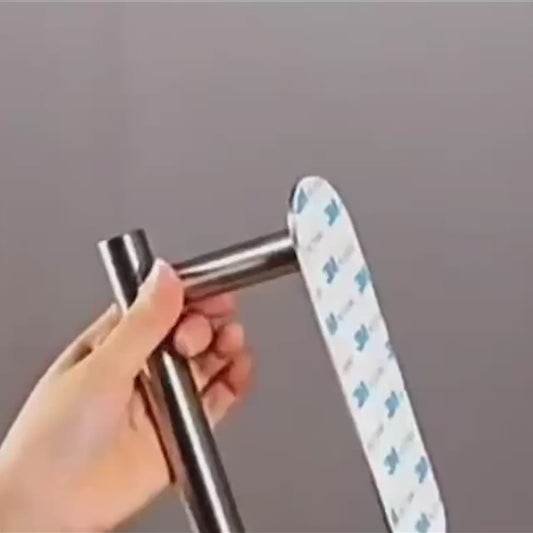 Kitchen Punch-Free  Stainless STEEL Wall Mounted Paper Towel Roll Holder