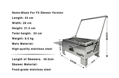 Lounge Barbecue Large Grill