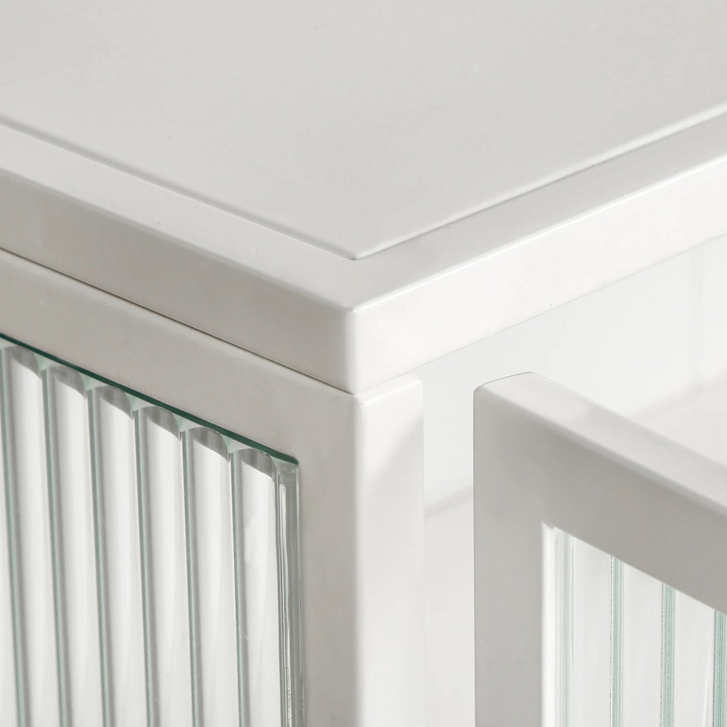 Kitchen Storage White Wall Mounted Cabinet