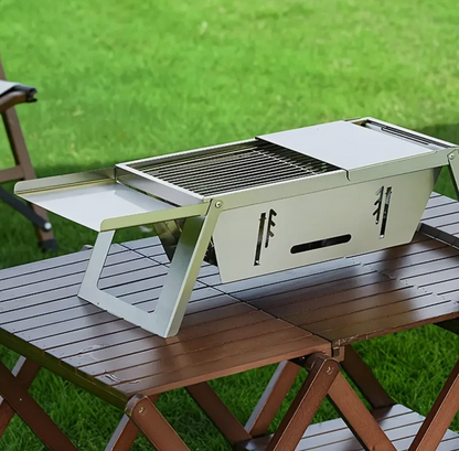 Folding B.B.Q Grill in Maximum Size