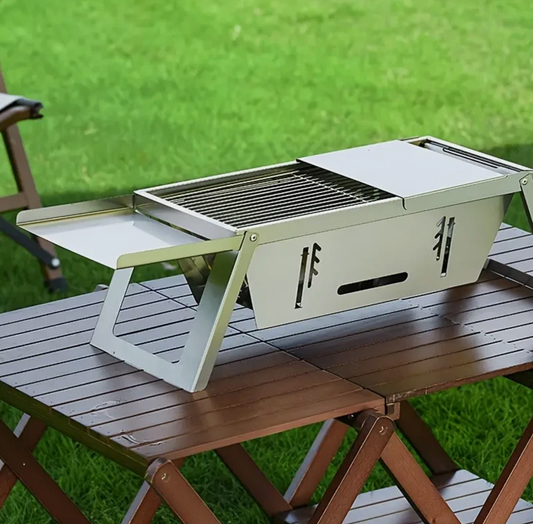 Folding B.B.Q Grill in Maximum Size