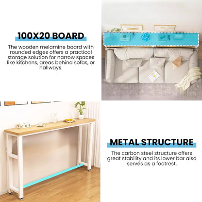 Narrow Entryway Console Table