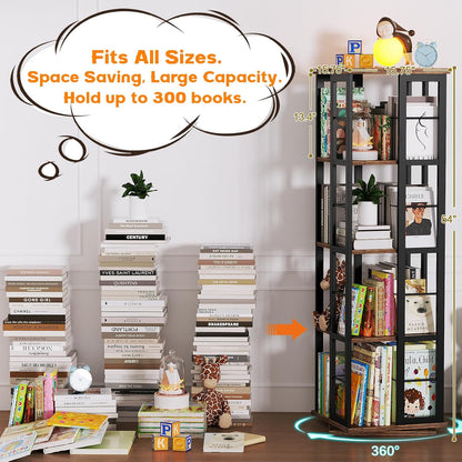 360 Rotate Metal Organizing Rack