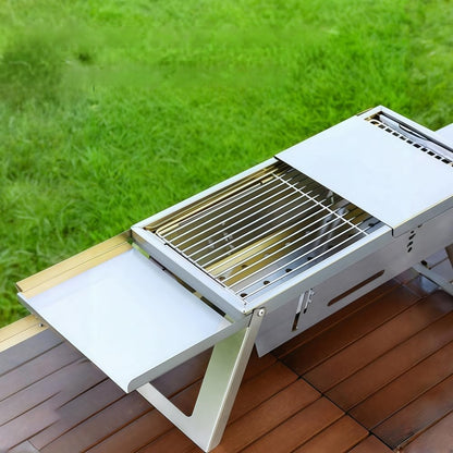 Folding B.B.Q Grill in Maximum Size